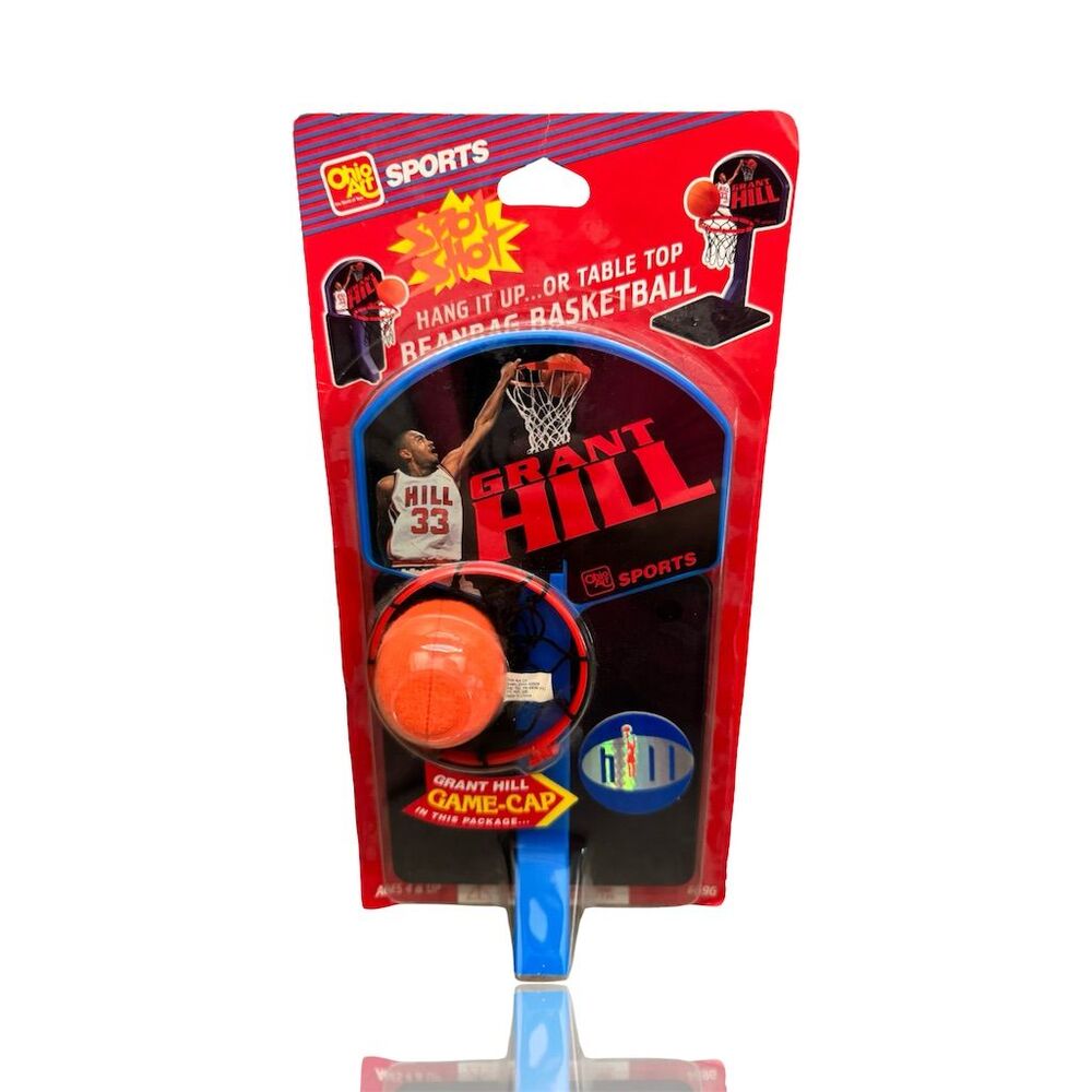 Vintage Grant Hill SPOT SHOT Tabletop Beanbag Basketball Game: NIB: Deadstock